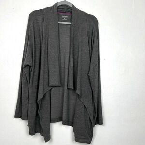 Calvin Klein Performance Women’s XL Quick Dry Draped Open Front Pocket Cardigan
